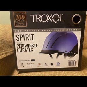 Troxel Riding Helmet - Periwinkle
